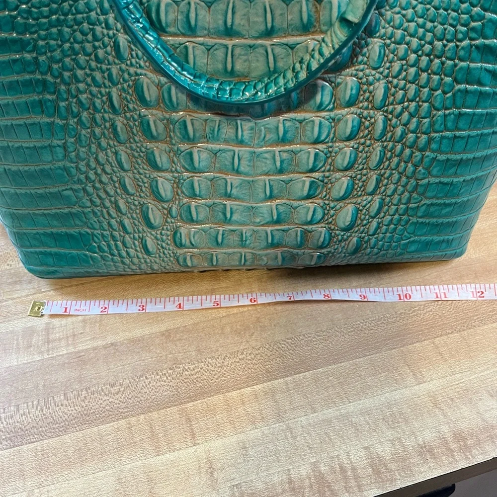 Brahmin Large Duxbury Satchel Mermaid Melbourne EUC - Picture 9 of 9